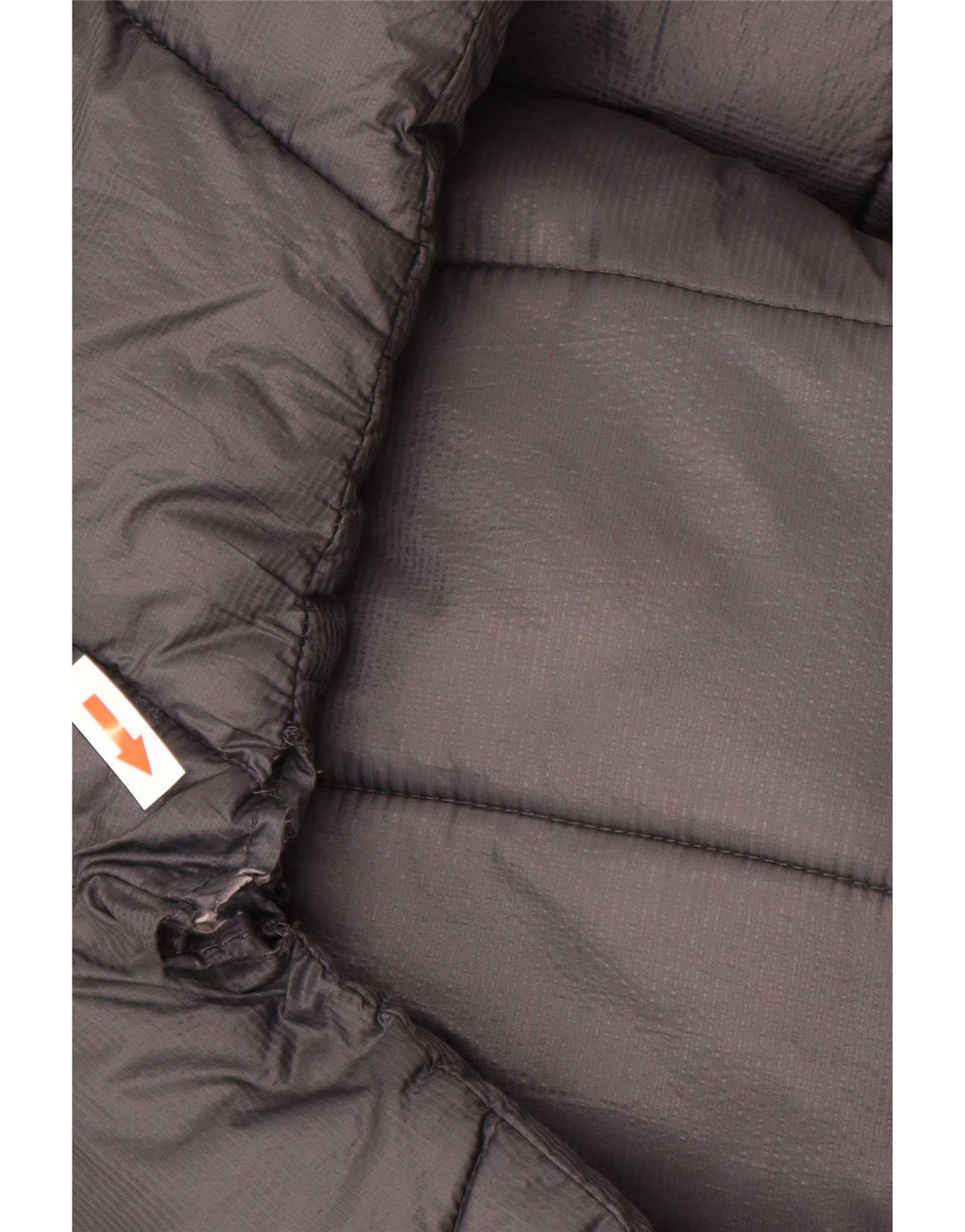 Kappa Herren-Jacke mit Kapuze, gepolstert, Größe 40, Grau