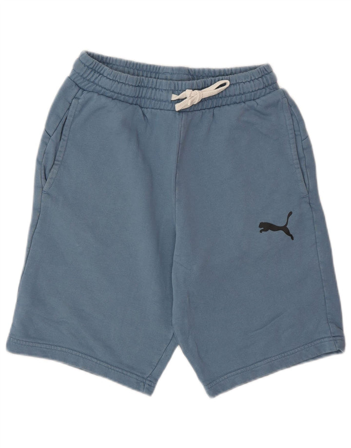 PUMA Herren Graphic Sport Shorts Kleine blaue Baumwolle