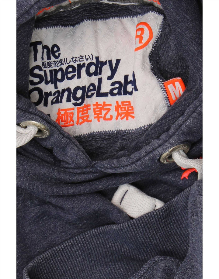 Superdry Herren-Kapuzenpullover aus Baumwolle in mittlerem Marineblau