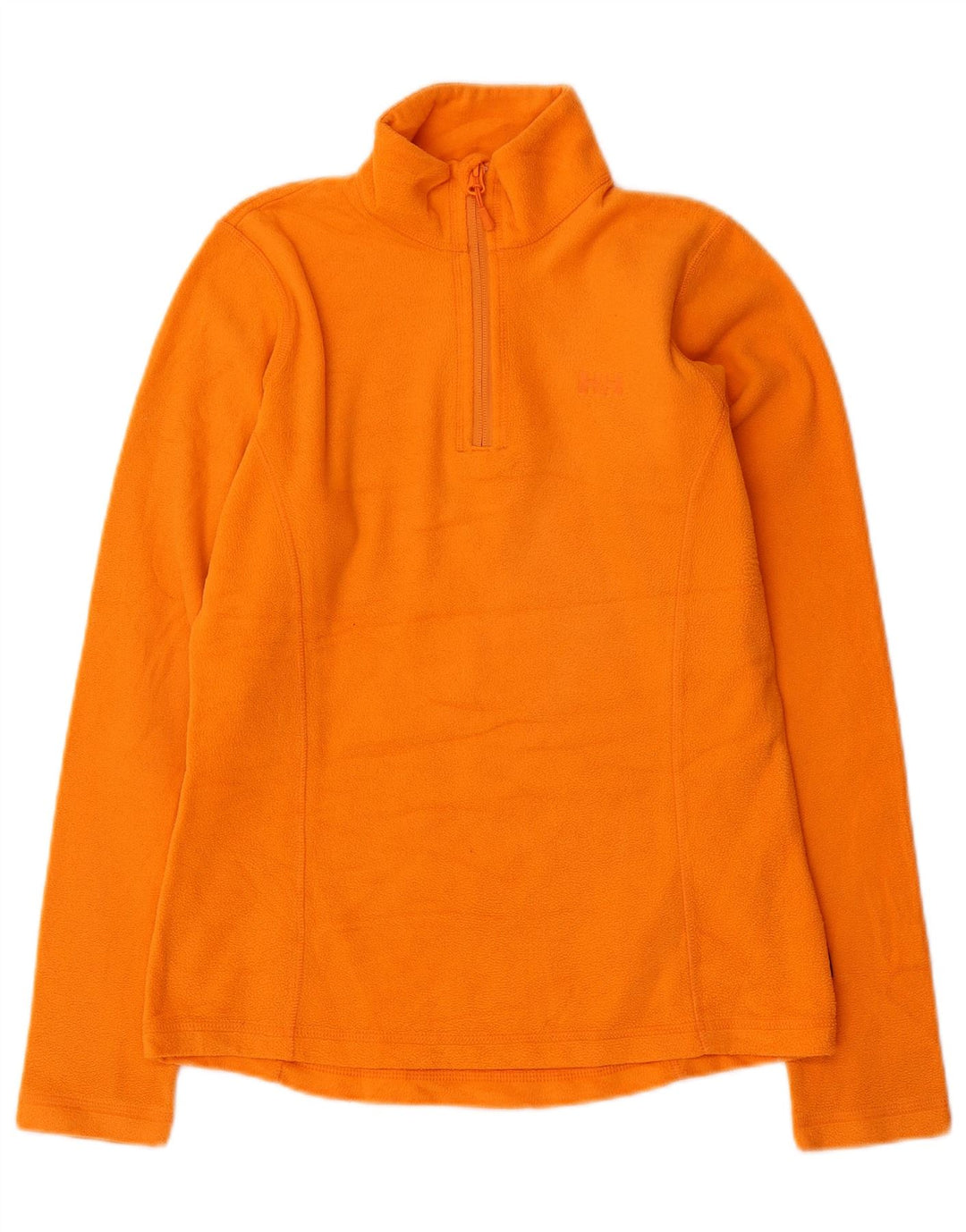 Helly Hansen Herren-Fleecepullover mit Reißverschluss am Hals, Größe S, Orange, Polyester