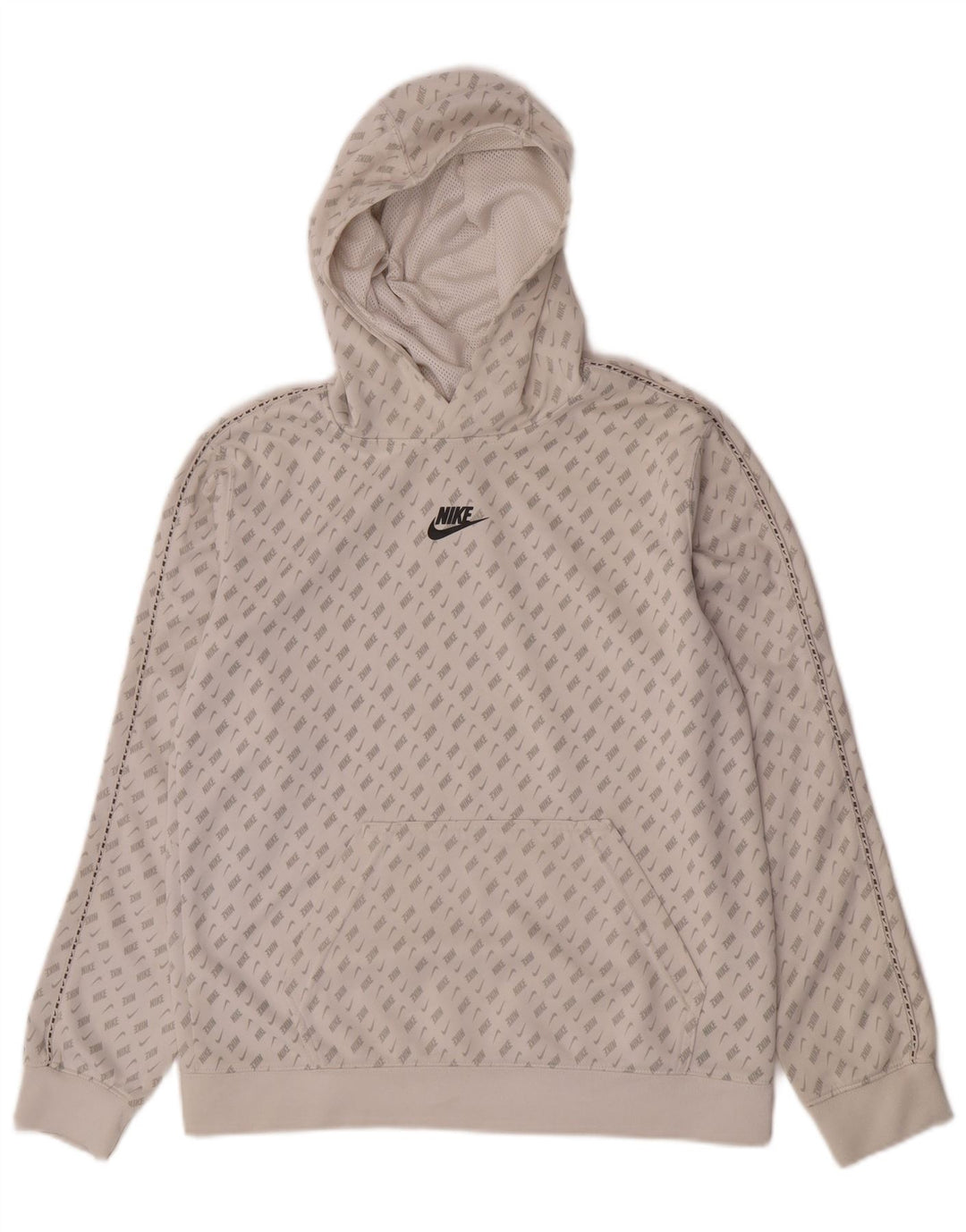 Nike Kapuzenpullover mit Grafik für Jungen, 13–14 Jahre, XL, weißes Polyester