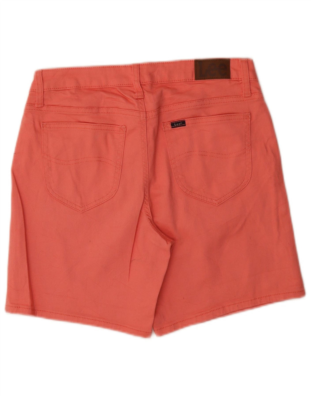LEE Damen-Shorts mit mittelhohem Bund und normaler Passform, legere Shorts, US 8, M, W28, rosa Baumwolle