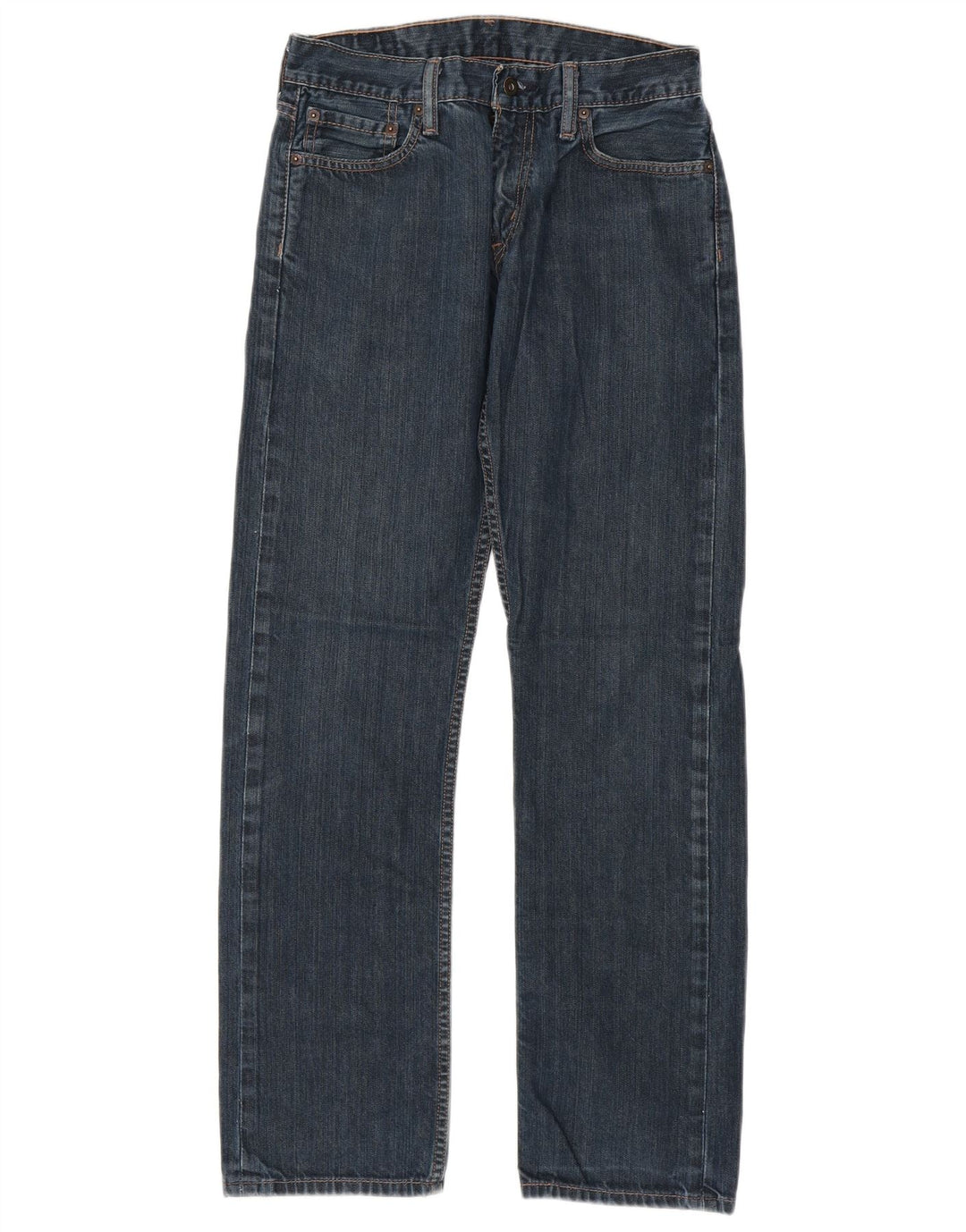 Levi's Herren 514 Straight Slim Jeans W29 L32 Blaue Baumwolle