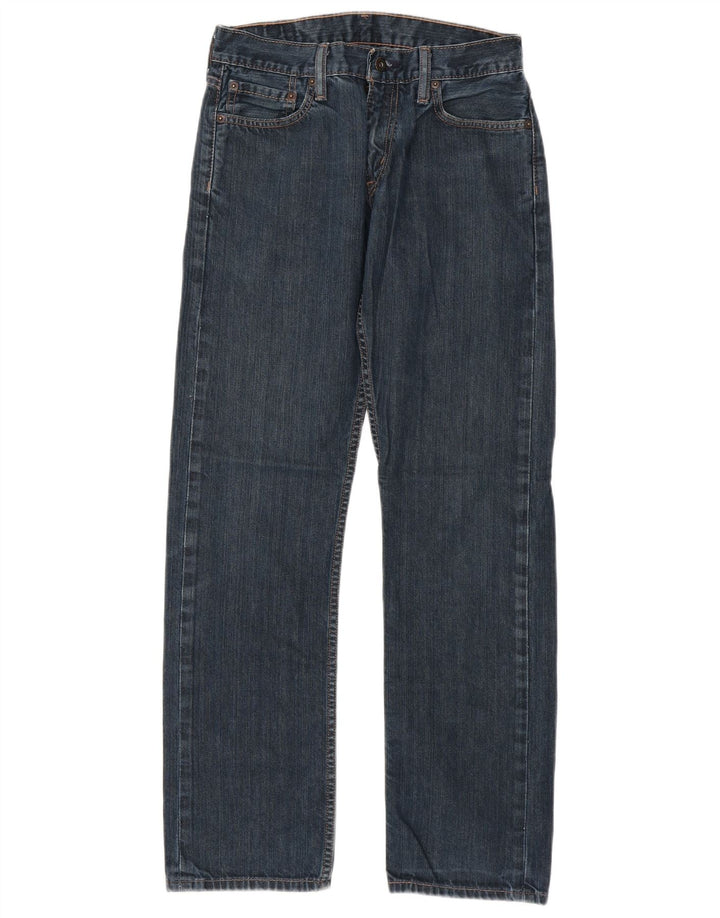 Levi's Herren 514 Straight Slim Jeans W29 L32 Blaue Baumwolle