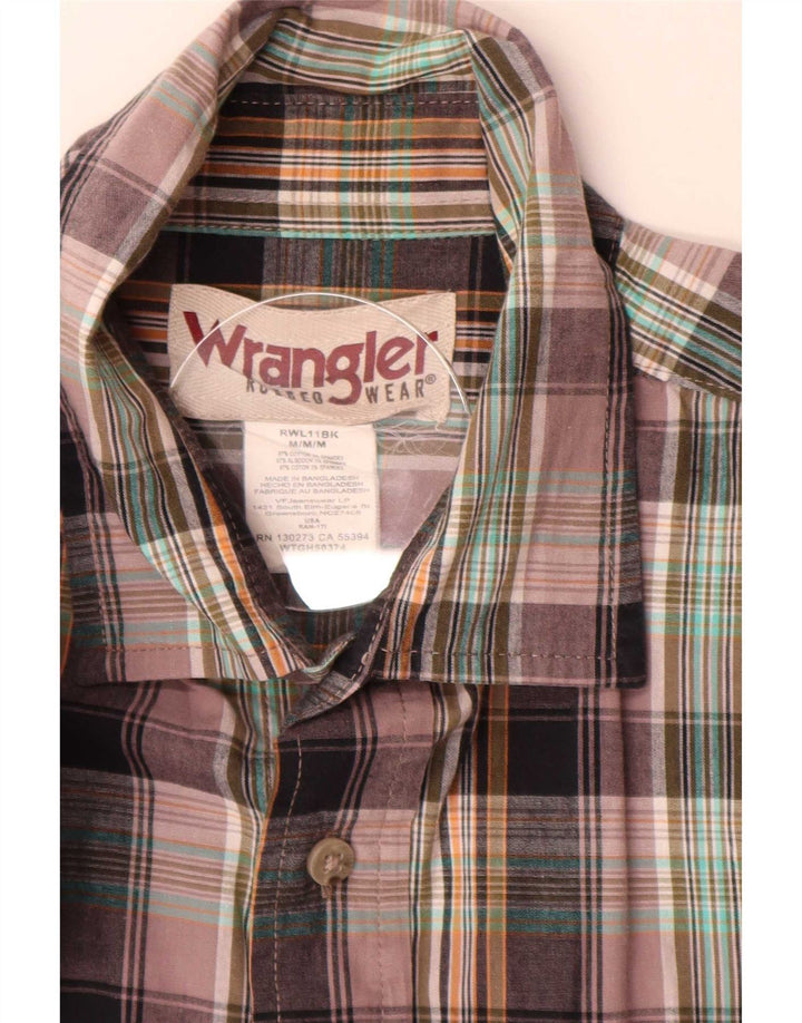 Wrangler Herrenhemd, mittelgroß, mehrfarbig, kariert, Baumwolle