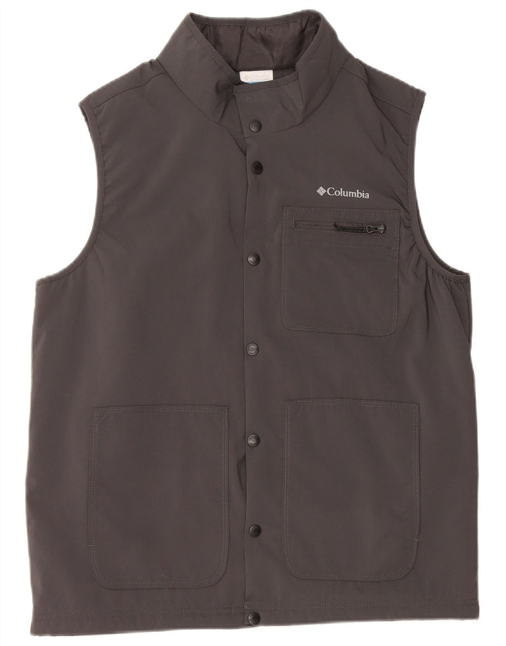 Columbia Herren Utility Gilet UK 38 Mittelgraues Polyester