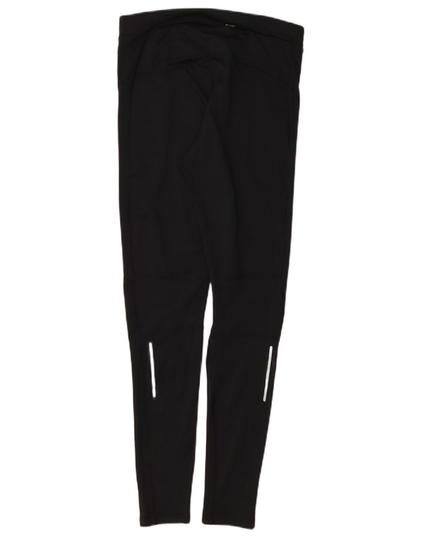 Marks & Spencer Damen Leggings UK 12 Medium Schwarz Polyester