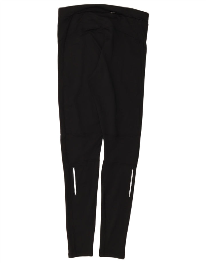 Marks & Spencer Damen Leggings UK 12 Medium Schwarz Polyester