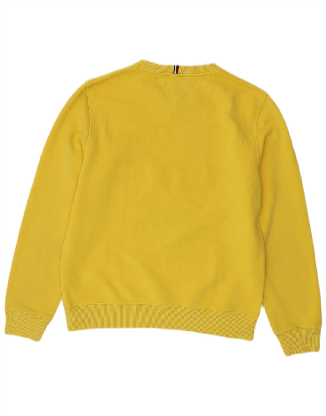 Tommy Hilfiger Herren-Sweatshirt mit Grafik, mittelgelbe Baumwolle