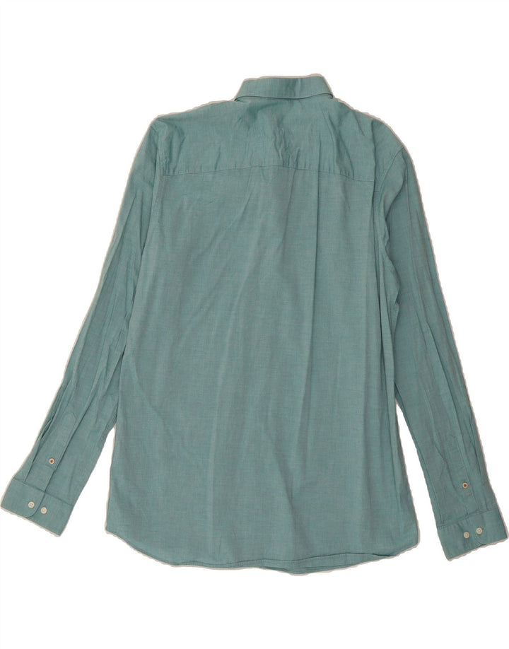 JACK & JONES Mens Slim Shirt XL Blue Cotton Vintage Jack & Jones and Second-Hand Jack & Jones from Messina Hembry 
