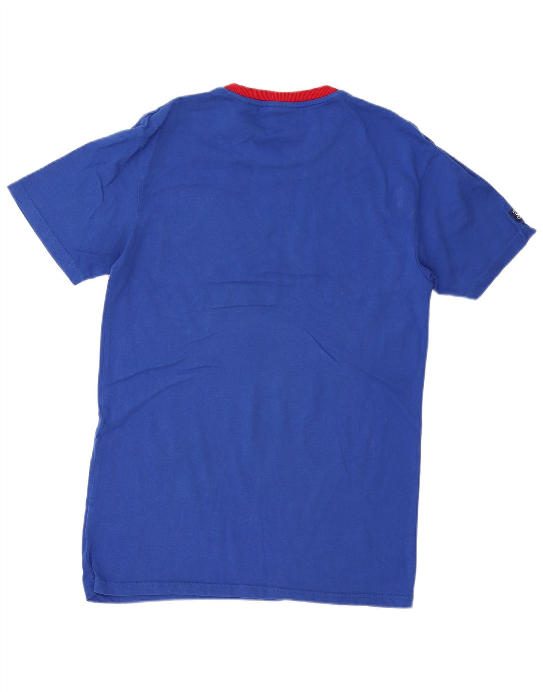 Superdry Herren Grafik-T-Shirt-Oberteil, Größe S, Blau, Baumwolle