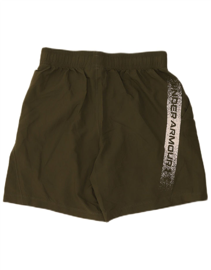 Under Armour Herren Graphic Sport Shorts Large Khaki Polyester