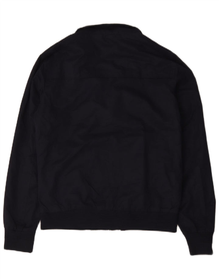 Superdry Herren Bomberjacke UK 36 Small Marineblau Baumwolle