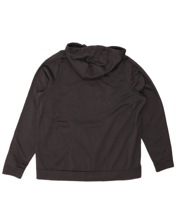 NIKE Herren Bellarmine Graphic Hoodie Pullover XL Grau Polyester