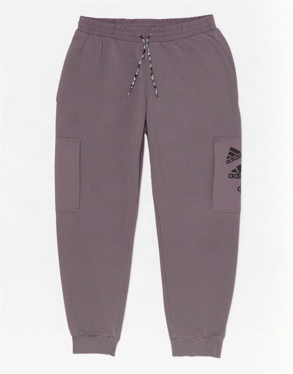 Adidas Herren Graphic Cargo Trainingshose Jogger Mittelgraue Baumwolle