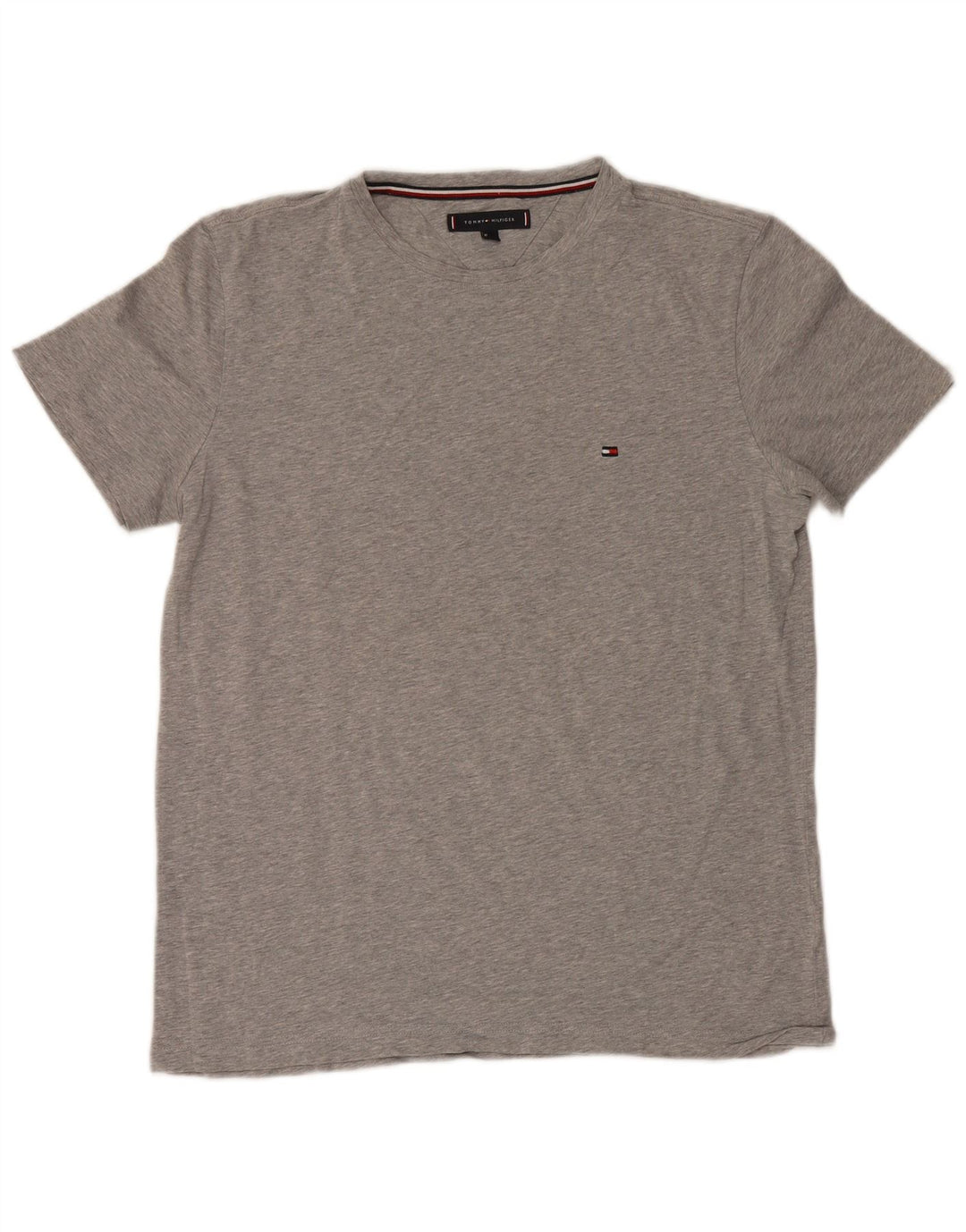 Tommy Hilfiger Herren T-Shirt Top Large Grau meliert