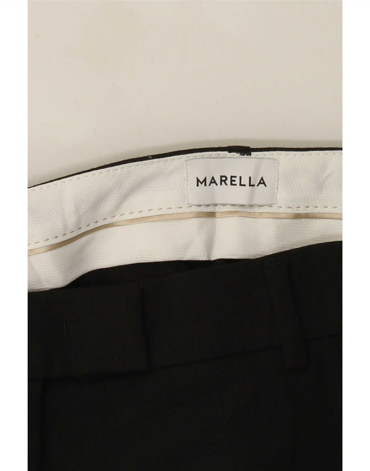 Gerade Anzughose für Damen von Marella, W30, L27, Schwarz