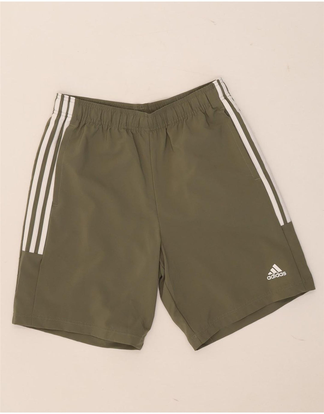 Adidas Herren Sportshorts Medium Khaki Polyester