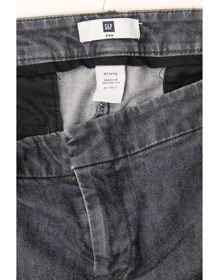 GAP Womens Straight Jeans US 10 Large W32 L33 Navy Blue Cotton Vintage Gap and Second-Hand Gap from Messina Hembry 
