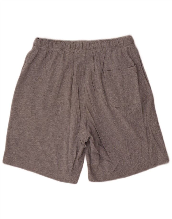 Nike Herren-Sportshorts aus mittelgrauer Baumwolle