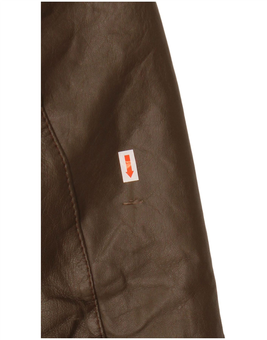 VINTAGE Herren Lederjacke UK 38 Mittelbraunes Leder