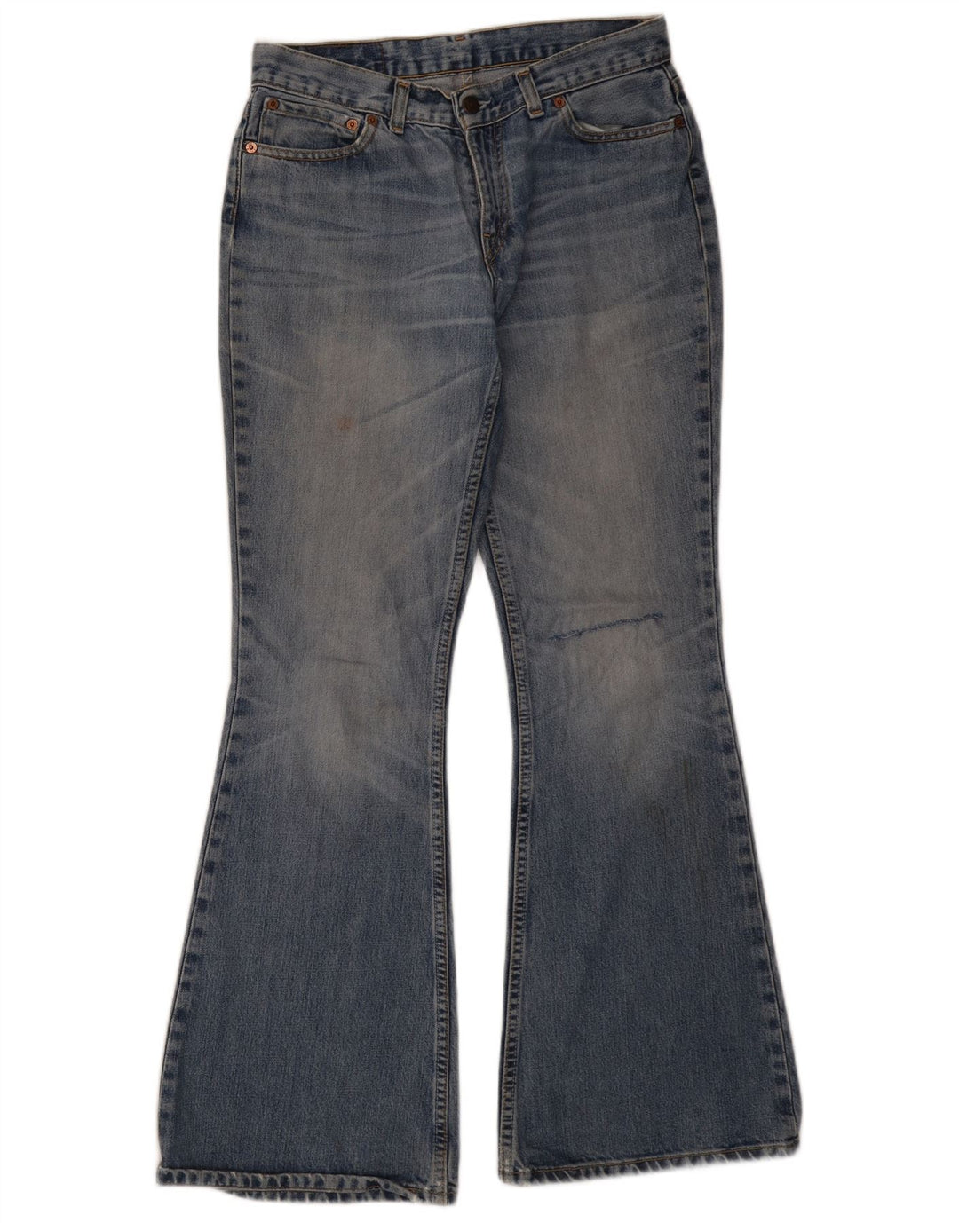Levi's Herren 544 Bootcut Jeans W30 L34 Blaue Baumwolle