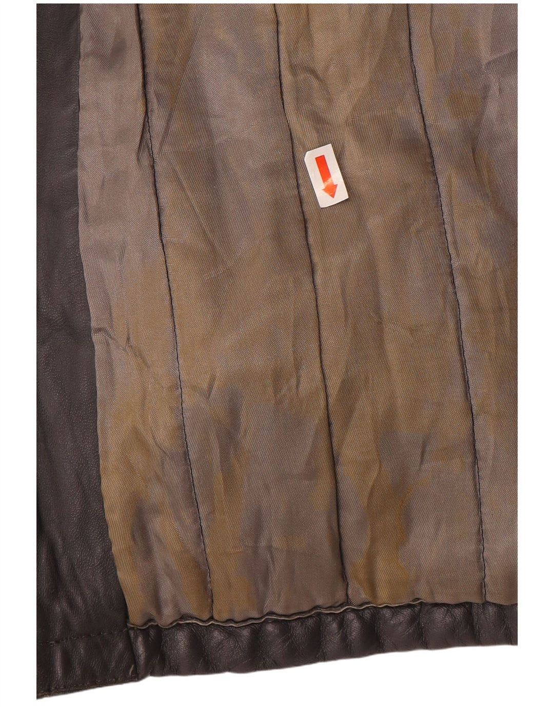 PELLE MODA Mens Leather Coat UK 40 Large Grey