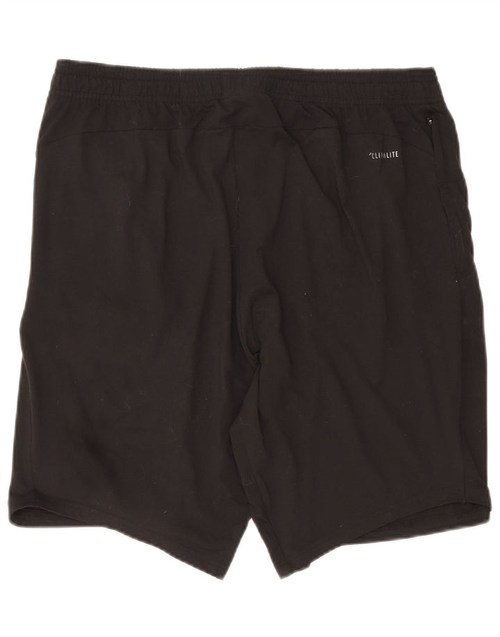 Adidas Herren Climalite Sport Shorts Large Schwarz Polyester