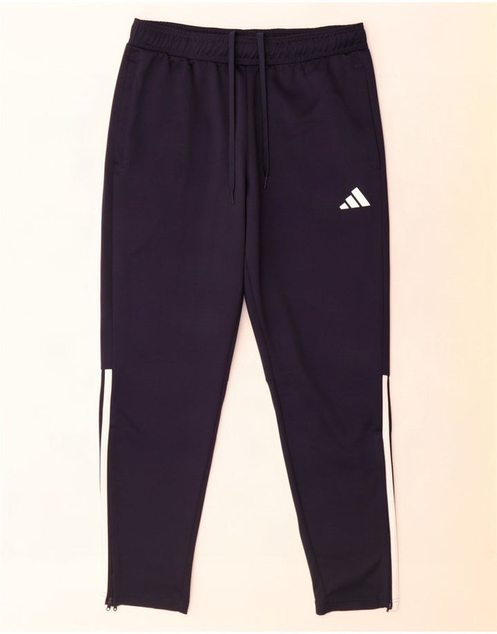 Adidas Herren Aeroready Trainingshose, groß, marineblau, Polyester