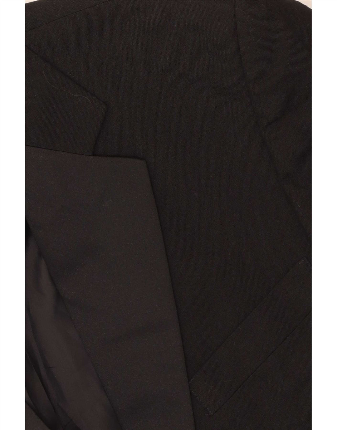 Marks & Spencer Herren-Blazer mit 2 Knöpfen, UK 38, Mittelschwarz, Polyester
