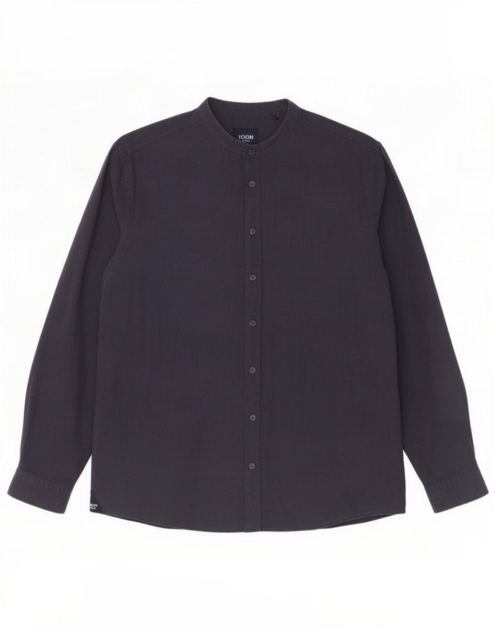 Joop Herrenhemd XL Marineblaues Leinen