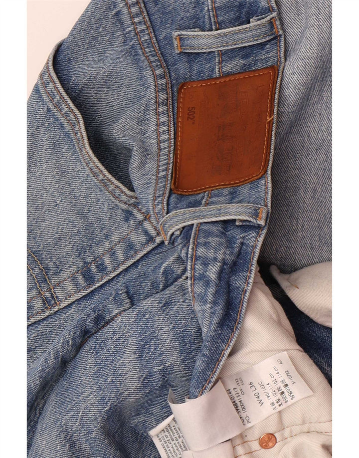 Levi's Herren 502 Tapered Jeans W40 L33 Blaue Baumwolle