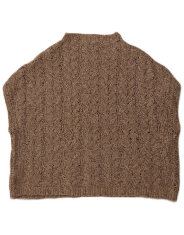 WHITE STUFF Damen-Tanktop in Übergröße mit Rollkragen, Gr. 40, Größe L, Grau