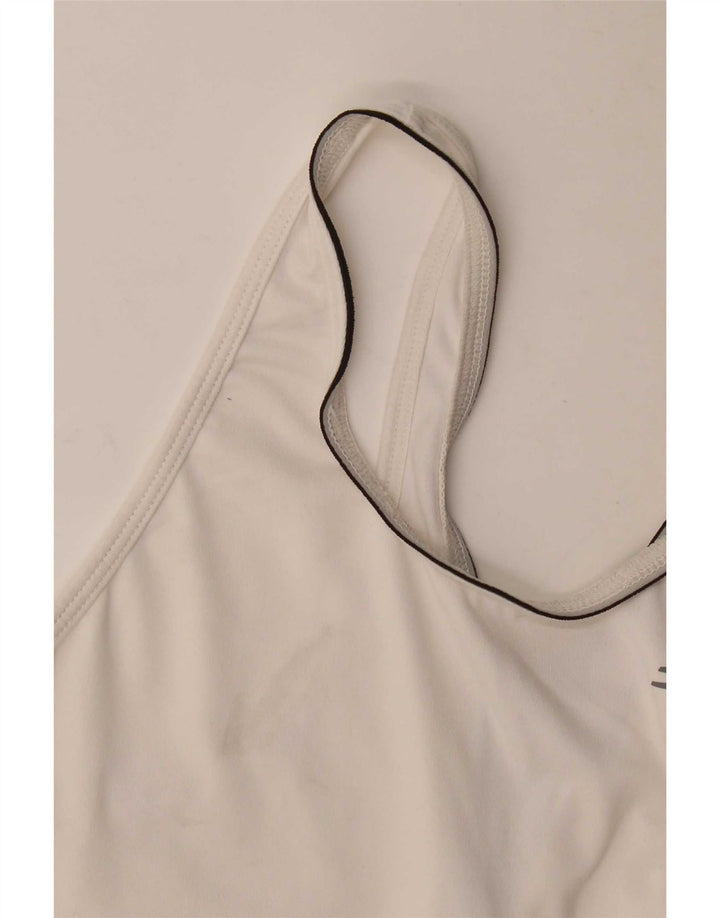 New Balance Damen Weste Top UK 8 Small Weiß