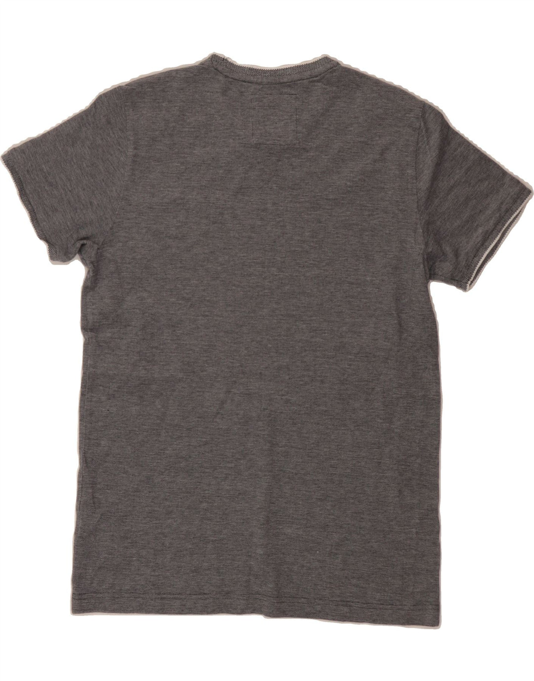 CREW CLOTHING Mens T-Shirt Top Medium Grey Cotton Vintage Crew Clothing and Second-Hand Crew Clothing from Messina Hembry 
