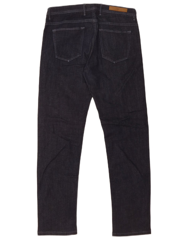 Massimo Dutti Herren Slim Jeans EU 40 Medium W31 L30 Marineblau