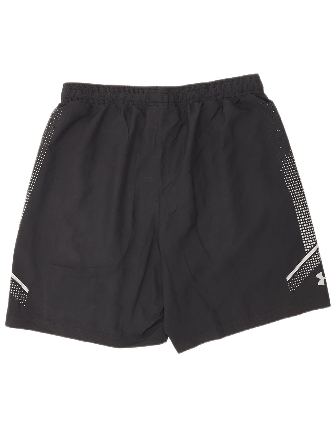 Under Armour Herren-Sportshorts, groß, schwarzes Colourblock-Polyester