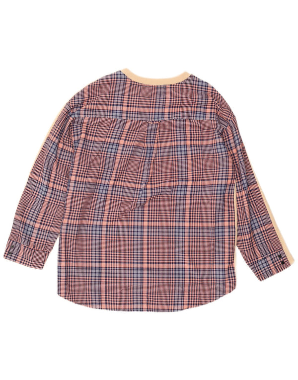 ZARA Damen-Sweatshirt mit lockerer Passform, UK 14, Mittelbeige, Farbblock