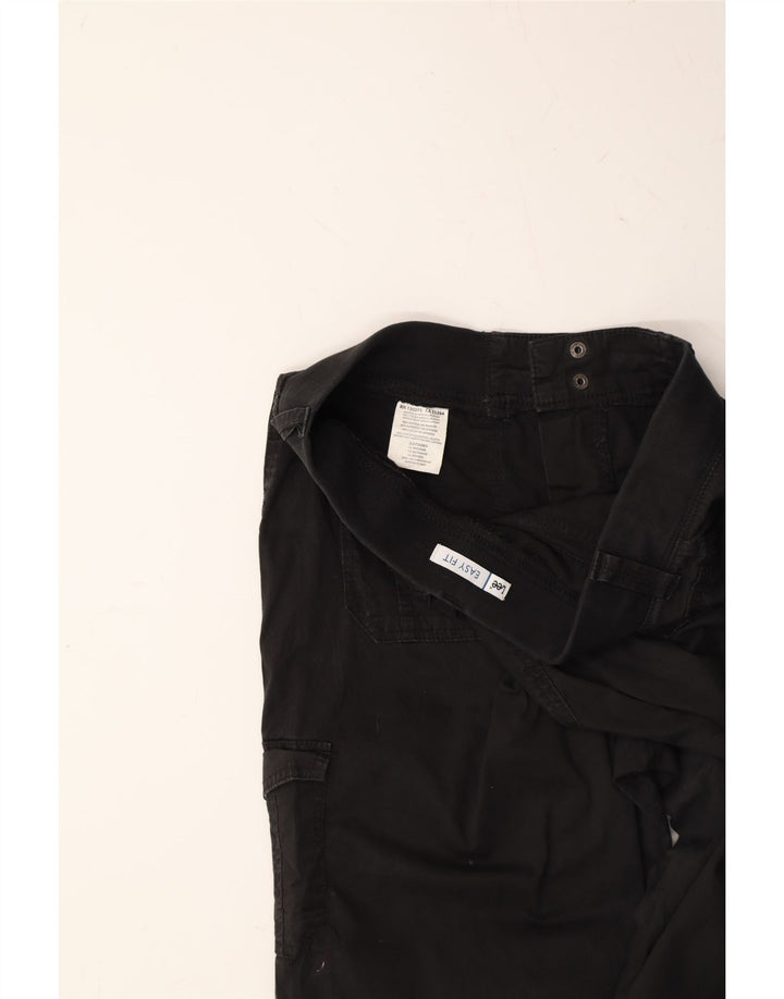 LEE Womens Easy Fit Cargo Shorts US 12 Large W32  Black Cotton Vintage Lee and Second-Hand Lee from Messina Hembry 