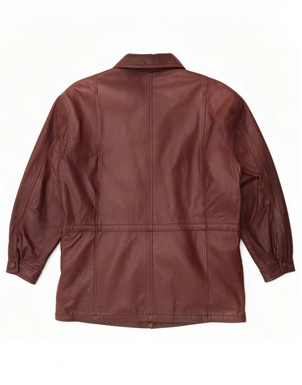 Montes Herren Lederjacke UK 44 2XL Braun