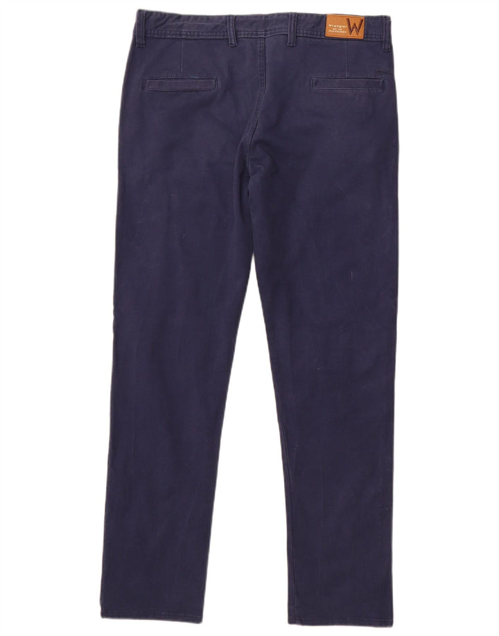 Wrangler Slim Chino-Hose für Herren, W34, L30, Marineblau