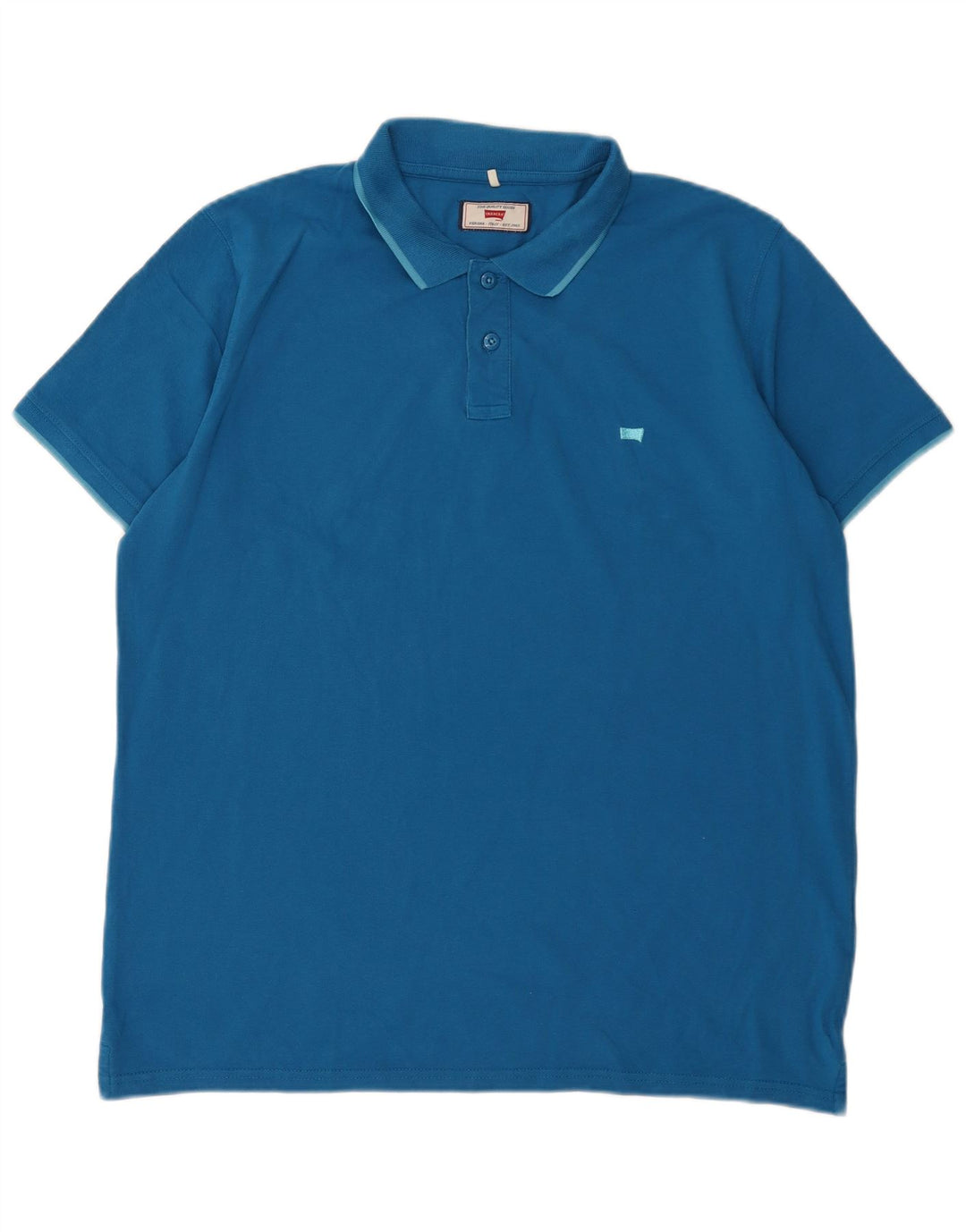 Carrera Herren Poloshirt Large Blau