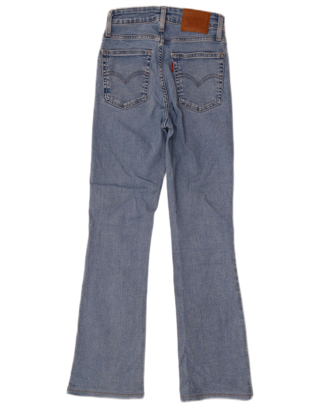 Levi's Damen 725 High Rise Bootcut Jeans W24 L28 Blaue Baumwolle