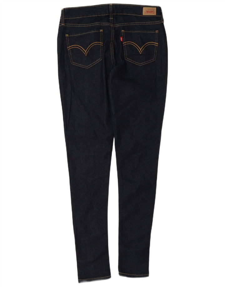 Levi's Damen 535 Legging Jeans W30 L32 Marineblau Baumwolle