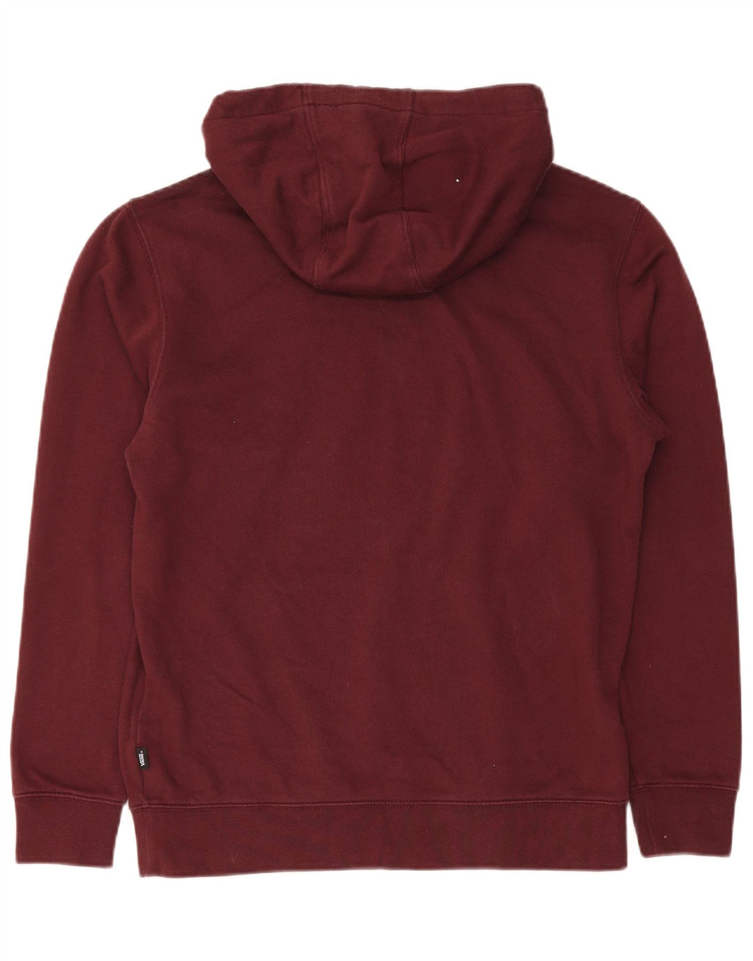 VANS Herren Graphic Hoodie Pullover Kleine Burgunderrote Baumwolle