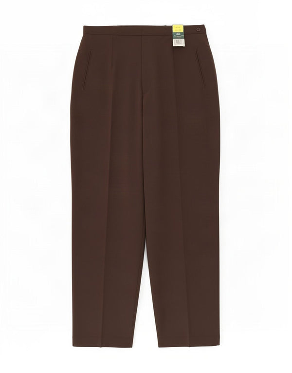 Marks & Spencer Damen Freizeithose UK 16 Large W30 L30 Braun