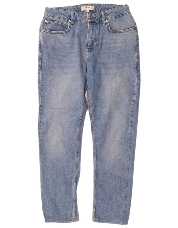 Reiss Damen Tapered Jeans W28 L27 Blau