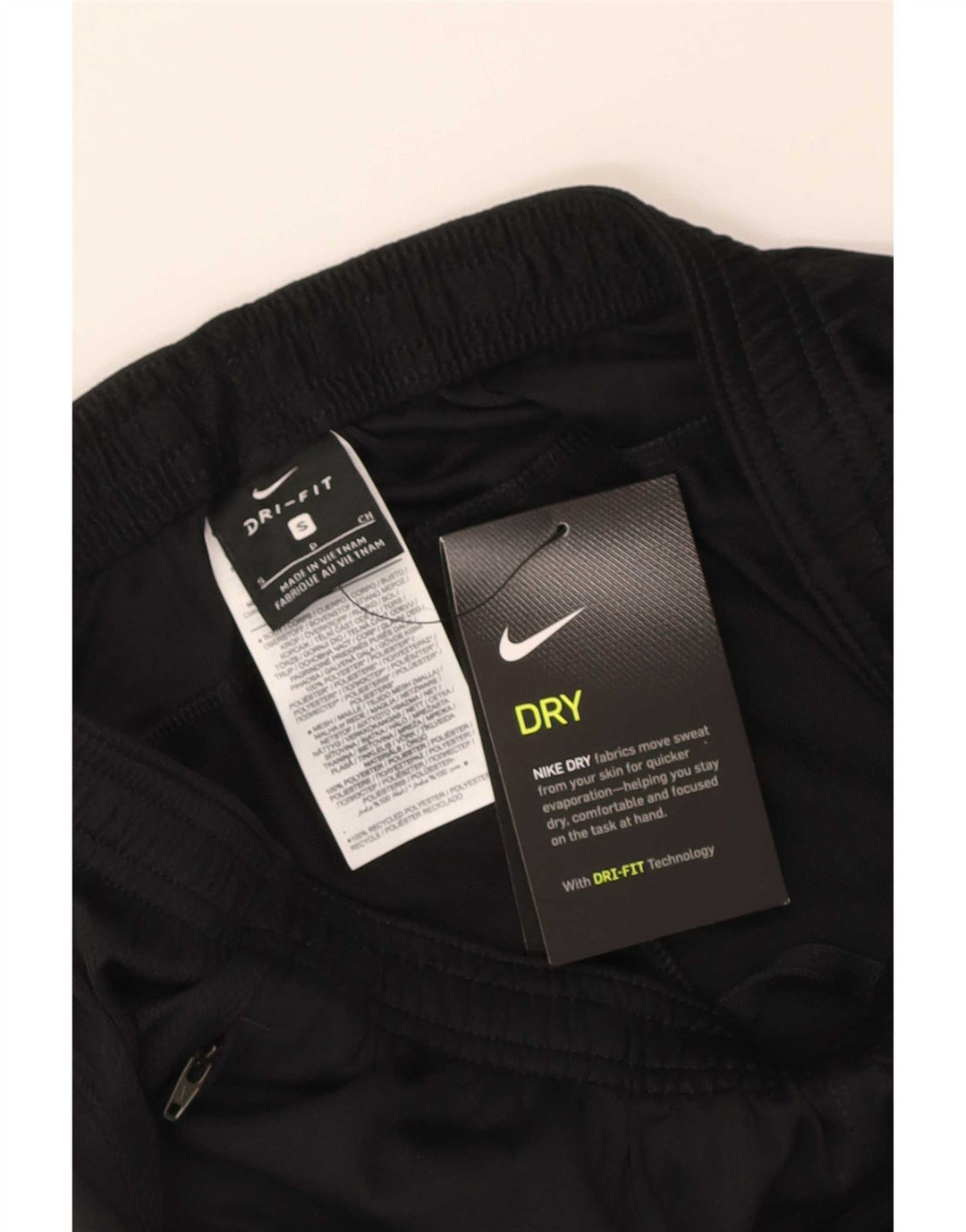 Nike Herren Dri Fit Trainingshose, Größe S, Schwarz, Polyester