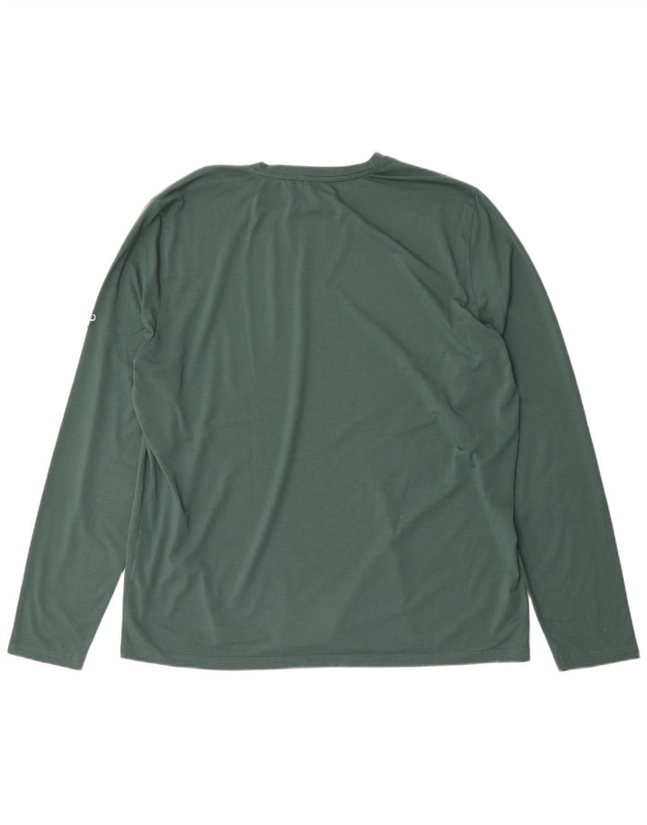 Mammut Herren Graphic Top Langarm 2XL Grün Polyester