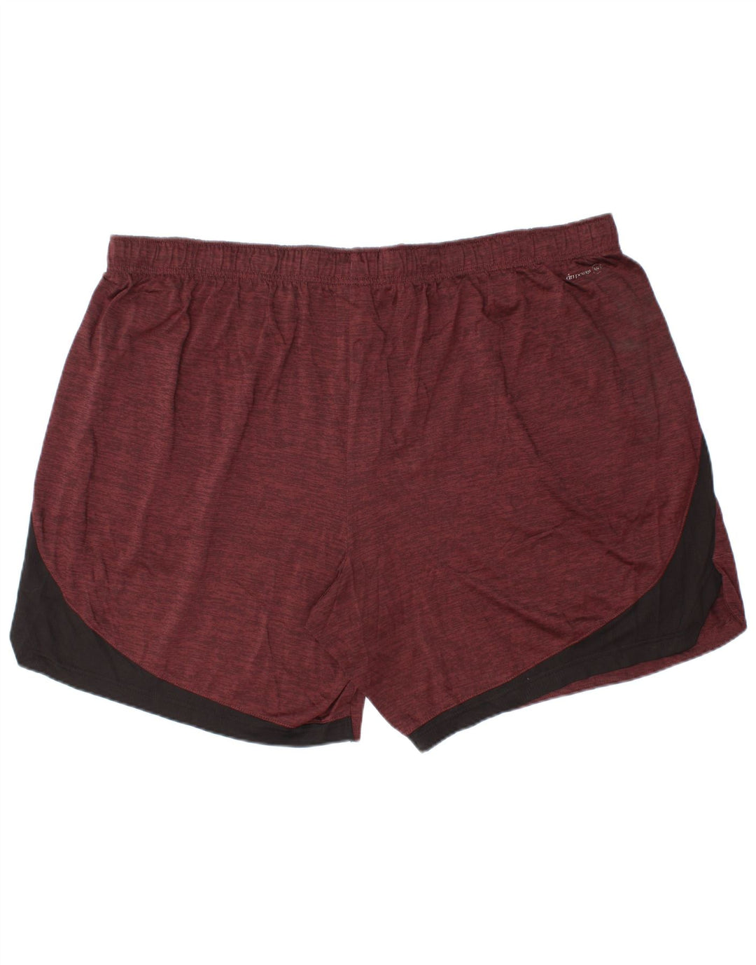 RUSSELL ATHLETIC Herren Dri-Power Sport Shorts 3XL Maroon Colourblock